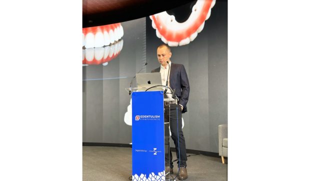 Dr. Cazacu Corrado, singurul speaker român la conferința Edentulism, din Barcelona