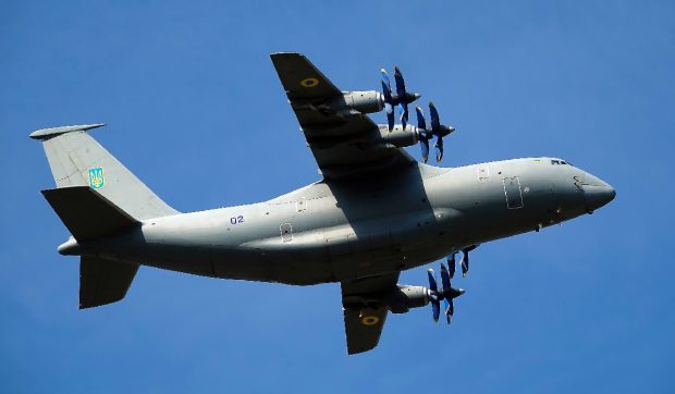 Singurul avion imens al Ucrainei a zburat spre Polonia într-o misiune misterioasă