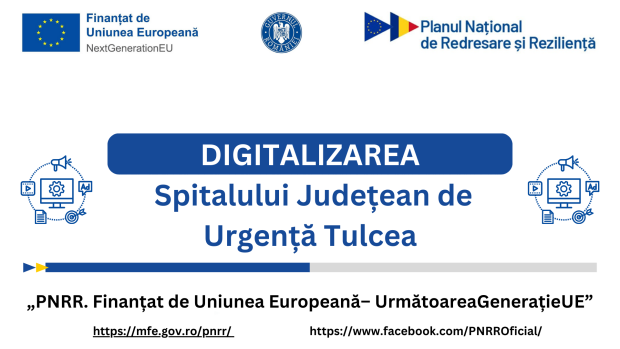 Digitalizarea Spitalului Județean de Urgență Tulcea finalizată cu succes