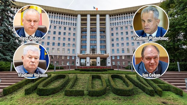 Parlamentul Republicii Moldova, luat cu asalt de prorușii vopsiți în proeuropeni. Cine sunt „cozile de topor” ale Kremlinului