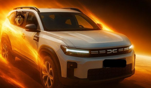 O Dacie transformată într-un super-Jeep arată ca un tanc și poate înfrunta orice: „O mașină care pare blindată”