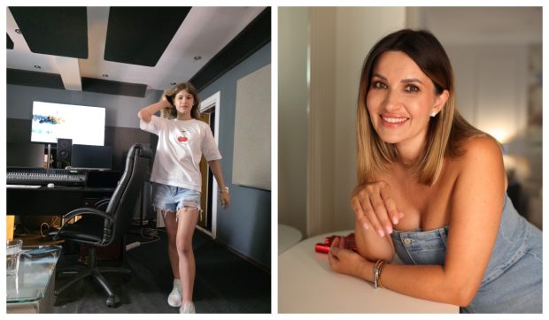 Imagine Stire Alesia, fiica Elei Crăciun, a debutat pe marile ecrane la doar 13 ani, în animația „Cursa Grand Prix a Europei” | 2review.ro