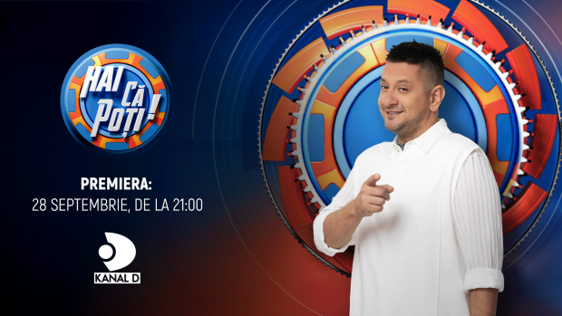 Când începe „Hai că poți!”, show-ul prezentat de Octavian Strunilă la Kanal D