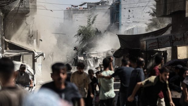 250.000 de locuitori au părăsit orașul Gaza în urma ofensivei armatei israeliene