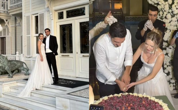 Imagine Stire Imagini de la nunta Otiliei Bilionera cu Bekir Ali. Petrecerea a avut loc la restaurantul unui hotel de cinci stele, într-o zonă cu specific otoman | 2review.ro
