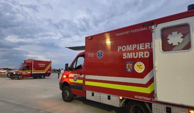 O aeronavă a Forţelor Aeriene Române a aterizat, la Otopeni, cu mai mulți pacienţi din Fâșia Gaza, grav afectaţi de lipsa accesului la tratament medical