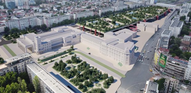 Gara de Nord are autorizație de modernizare. O clădire cunoscută va fi demolată. Cum va arăta Piața Gării – machete