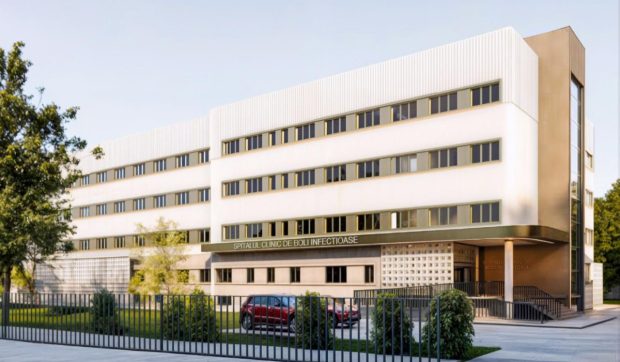 Clădirea cu risc seismic I a Spitalului Clinic de Boli Infecţioase Constanţa va fi demolată parţial şi reconstruită
