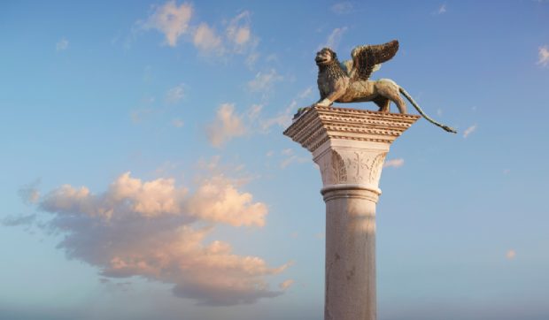 Statuia leului înaripat din Piața San Marco din Veneția ar putea fi un obiect ‘made in China’