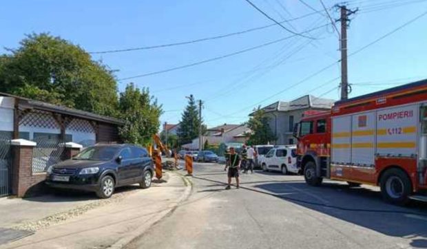 Țeavă de gaz spartă la Ploiești. Ce au făcut muncitorii în loc să sune la 112: „Am respectat procedura” | VIDEO