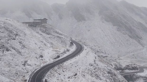 A nins deja, dar Transfăgărăşanul se va închide între Bâlea Lac şi Bâlea Cascadă, din 1 noiembrie