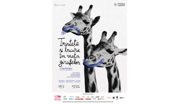 Teatrul EXCELSIOR anunță prima premieră a stagiunii 2025–2026: Tristețe și bucurie în viața girafelor de Tiago Rodrigues, în regia lui Irisz Kovacs