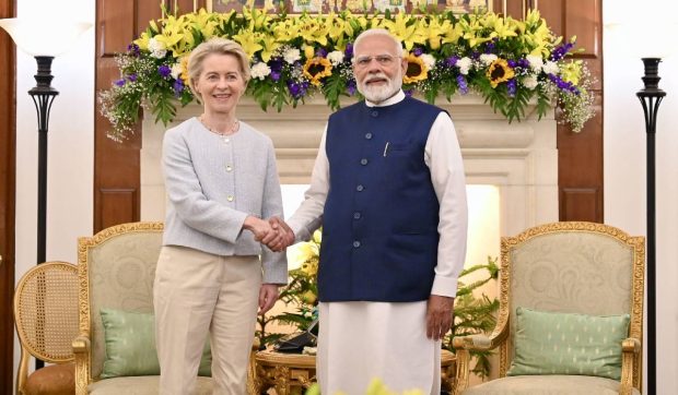 Ursula von der Leyen și Narendra Modi accelerează negocierile. Comerțul între UE și India a ajuns deja la 135 miliarde de dolari