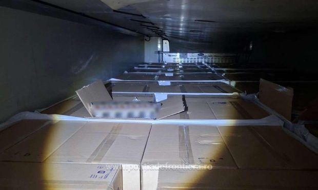 Doi șoferi de TIR din Polonia au rămas fără camioane, dar și fără marfa de 16.000.000 de lei după ce polițiștii de la Calafat au rupt sigiliile