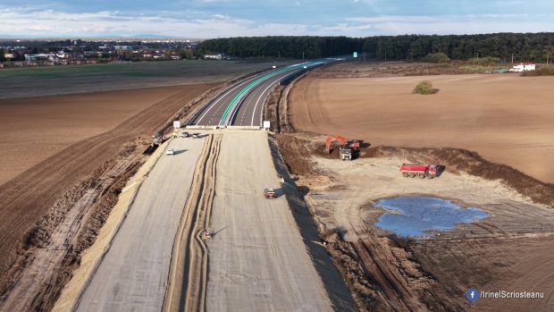 Autostrada Bucureștiului A0. Estimare curajoasă pentru un lot vital din nord: „Vizăm finalizarea cu aproximativ 6 luni înainte de termen”