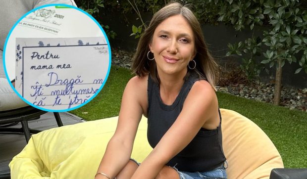 Imagine Stire Bilețelul pe care Adela Popescu l-a primit din partea fiului său. Alexandru a emoționat-o până la lacrimi | 2review.ro