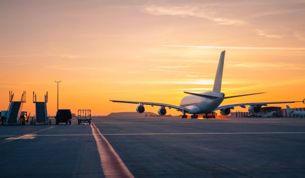 Un avion a reușit să aterizeze, în ultimul moment, cu combustibil pentru doar încă 6 minute de zbor