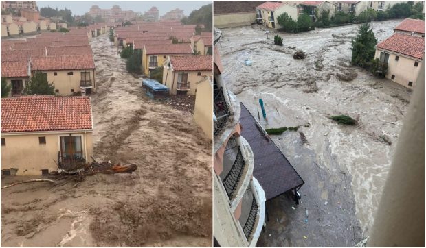 Sunny Beach sub ape, în Nesebar au căzut 400 de litri pe mp: inundațiile au făcut prăpăd în Bulgaria