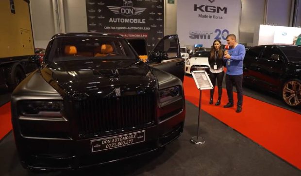 Cea mai spectaculoasă și mai scumpă mașină de la Salonul Auto București e un monstru al eleganței