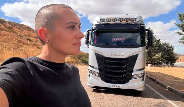 Cea mai cunoscută șoferiță de TIR din Spania a murit. Coco avea doar 41 de ani