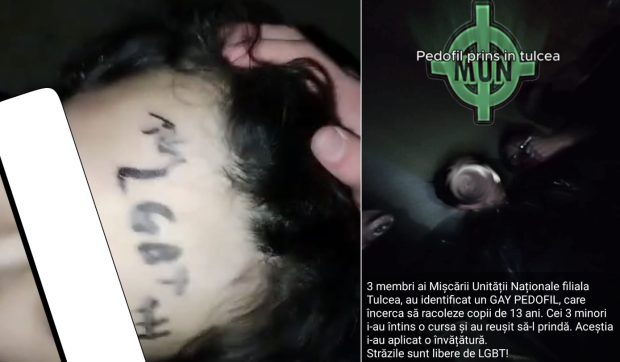 Adolescent din Tulcea, bătut și umilit de membrii unui grup de extremă dreapta pentru că este gay