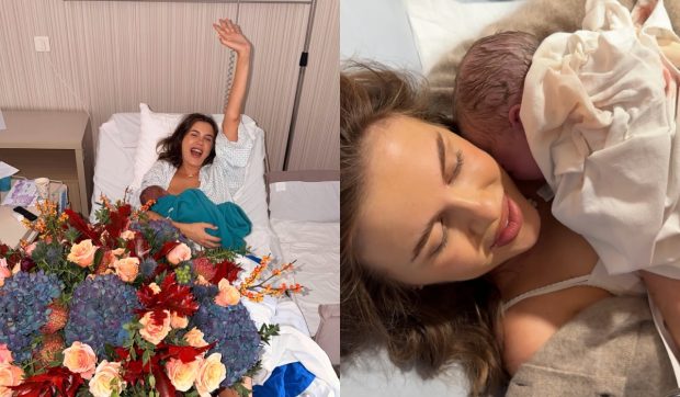 Emily Burghelea, la un pas să nască în lift: „Mi s-a rupt apa ca în filme”. A devenit mama unui băiețel perfect sănătos
