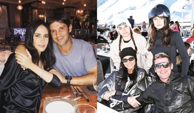 Imagine Stire Imagini rare cu fetele lui Cristi Chivu și ale Adelinei. Natalia și Anastasia joacă fotbal în Milano | 2review.ro