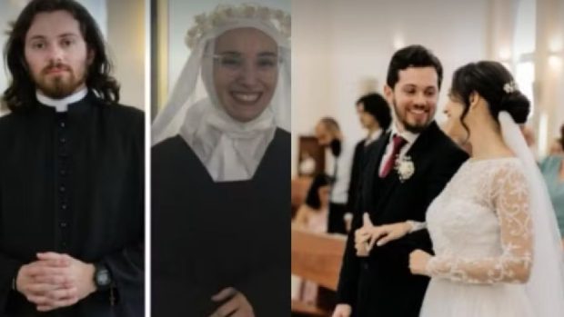 Un preot și o călugăriță s-au căsătorit, iar povestea lor de iubire a devenit virală: „Nu a fost o evadare din chemarea lor, a fost o reuniune cu ea”