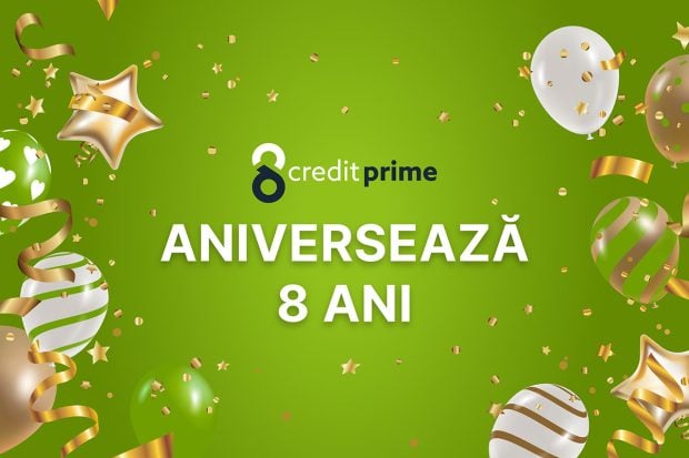 CreditPrime București sărbătorește 8 ani de activitate pe piața din România și inovează constant în industria fintech
