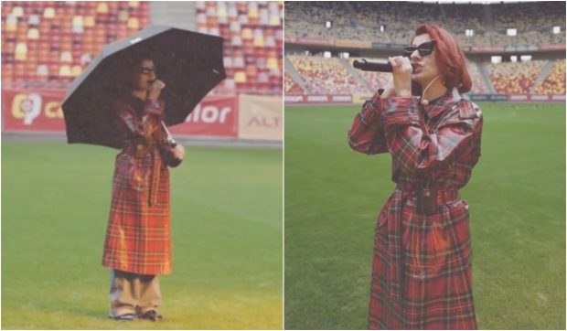 Imagine Stire Reacția fanilor când au auzit că Lidia Buble cântă imnul României la meciul amical cu Moldova: „Am simțit un val” | 2review.ro
