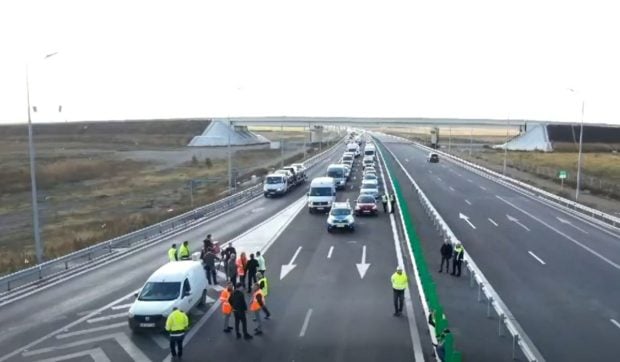 S-a deschis autostrada A7, între Pietrosu și Mizil. Cum vor circula TIR-urile | VIDEO