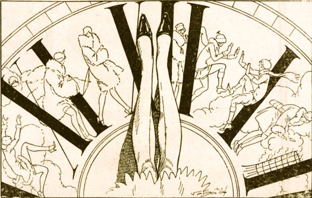 Când timpul se joacă cu noi: „Ora de vară” și „Ora de iarnă” în revista Veselia din 1935