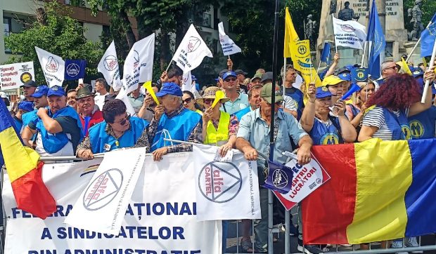 Sindicaliștii ies din nou în stradă, pe 29 octombrie, din cauza măsurilor de austeritate: „Nu mai acceptăm să fim victime”