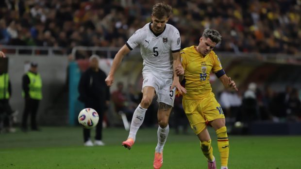 România a învins Austria la ultima fază, în preliminariile Campionatului Mondial, pe Arena Naţională