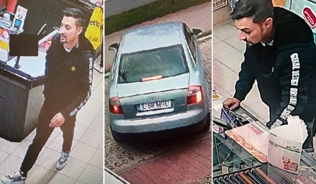 Șoferul unui Audi cu numere românești este căutat în Polonia: „Cine îl recunoaște, să sune la Poliție”