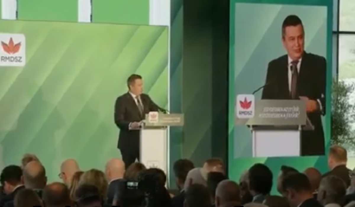 Sorin Grindeanu explică de ce a ieșit din sală când a fost intonat imnul secuiesc, la Congresul UDMR: „Unitate”