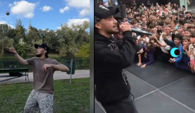 Un mall din București a fost blocat de un concurs de kendama. Show-ul lui XRemus, influencerul care caută „emoloaice”