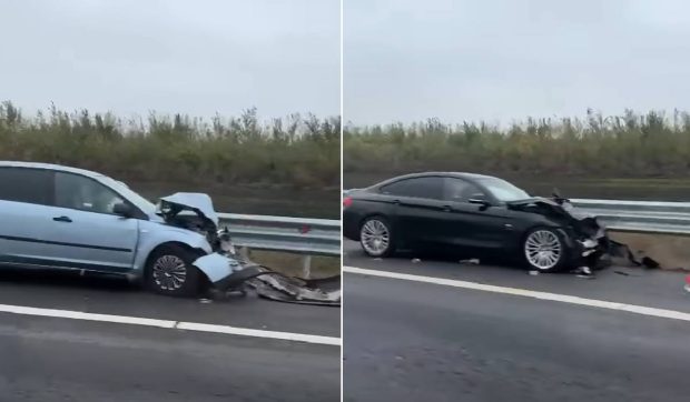 Un șofer a fost prins cu mama moartă pe bancheta din spate, după un accident pe A2, în Călărași | VIDEO
