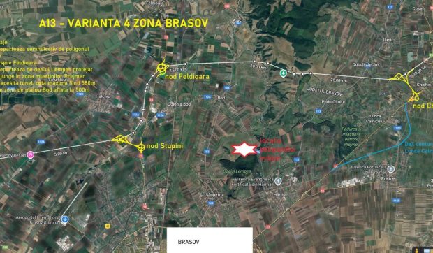 Autostrada A13 Brașov – Bacău, mai scumpă cu jumătate de miliard de euro decât o alternativă, din cauza „cocoașelor” și celor 18 kilometri în plus