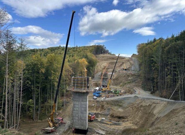 Autostrada A1 Sibiu – Pitești: progrese în lucrările la viaductele de pe cel mai lung lot, Cornetu-Tigveni
