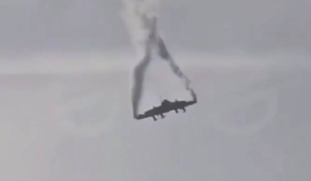 Momentul în care un avion NATO se prăbușește din senin, într-o spirală a morții, în Georgia. Aeronava C-130 Hercules aparținea Turciei