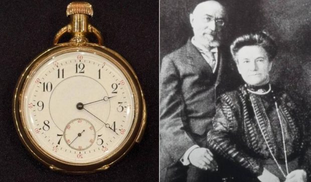 Ceasul oprit exact când s-a scufundat Titanicul, scos la licitație pentru 1.133.800 de euro. Povestea uimitoare a pasagerului Isidor Straus