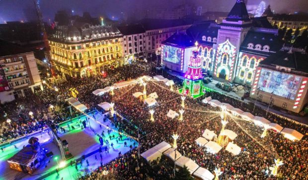 Târgul de Crăciun din Craiova, recomandat de nemți: „E cel mai mare din Europa. Vizitați-l!”
