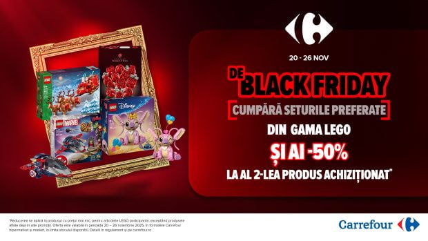 Bucuria de a pregăti Crăciunul: cum economisești la cadourile LEGO și decorațiunile de la Carrefour