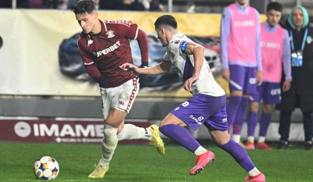Rapid, lider în Superliga după 2-0 cu FC Argeș. Dobre și Pașcanu, marcatori