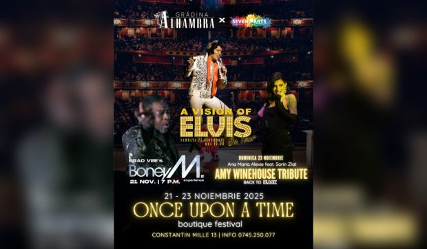 Festivalul „Once upon a time”, la Grădina Alhambra: trei seri de muzică legendară în centrul Bucureștiului