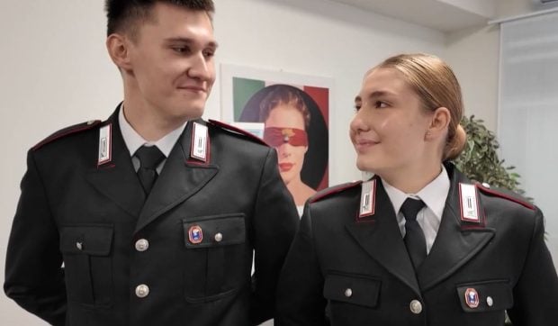 Frate și soră din România s-au făcut carabinieri în Italia: „Onorăm țara care ne-a primit”