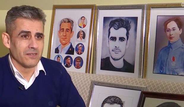 Un caricaturist român a intrat în Cartea Recordurilor: a făcut peste 200 de portrete în doar șase ore