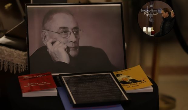Imagine Stire Cum a apărut Nidia Moculescu lângă sicriul cu trupul neînsuflețit al lui Horia Moculescu. Primele imagini | 2review.ro