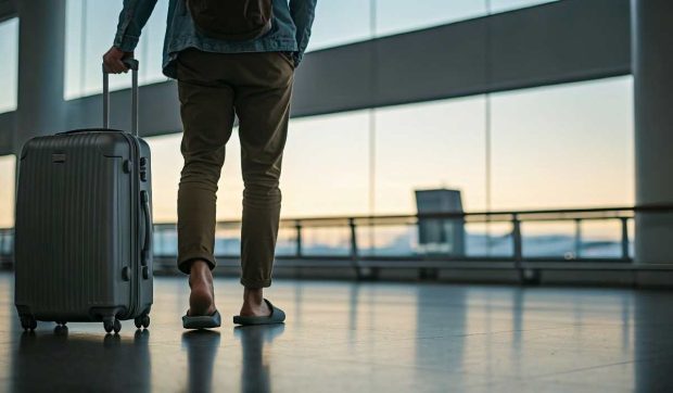 Pasagerilor li se cere să nu mai vină în aeroporturi în papuci și pijamale: „O pereche de blugi şi o cămaşă sunt suficiente”